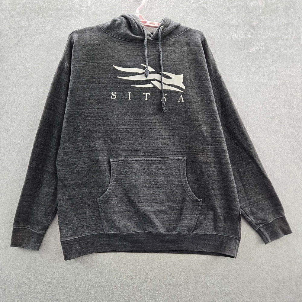 Sitka Gray Hoodie for Men